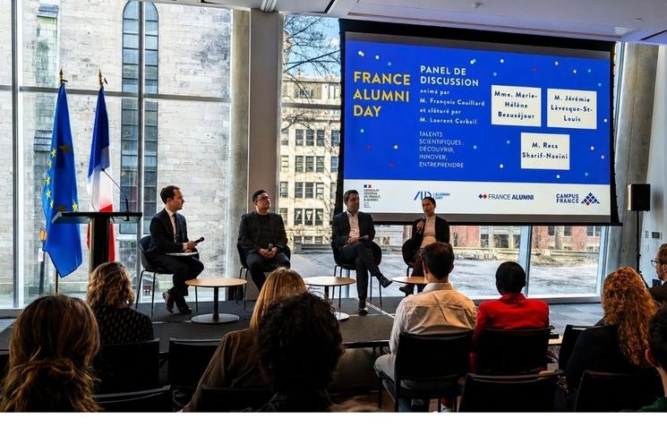 Marie-Hélène Beauséjour, Reza Sharif-Naeini et Jérémie Lévesque-St-Louis 