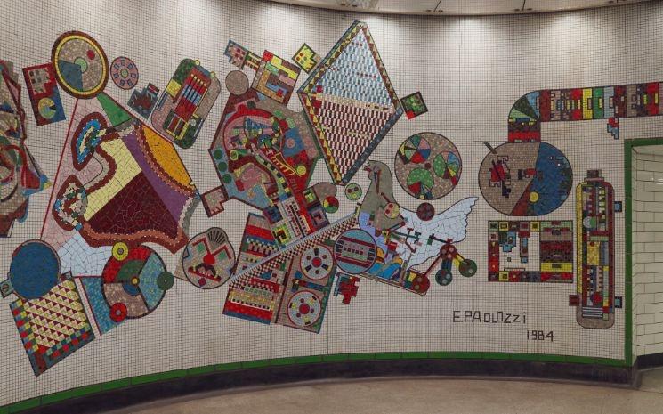 eduardo paolozzi metro