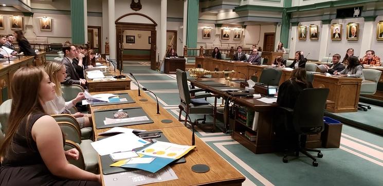 Parlement jeunesse de l'Acadie