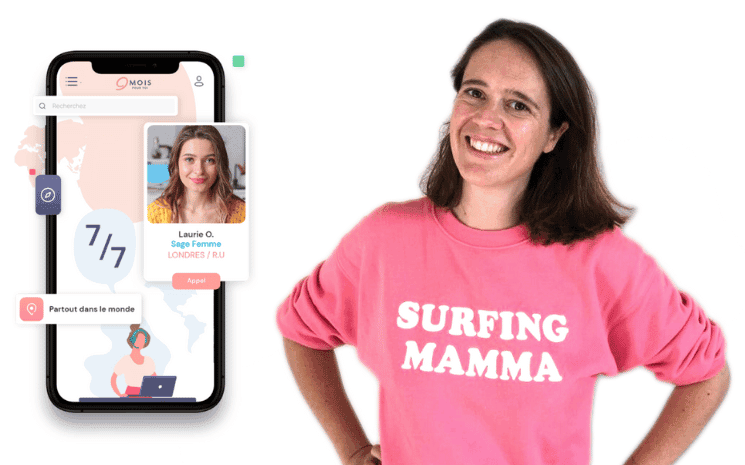 Pauline Fétu, Fondatrice de 9 mois pour toi, Royaume-Uni