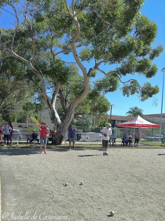 Jouer à la pétanque en Australie