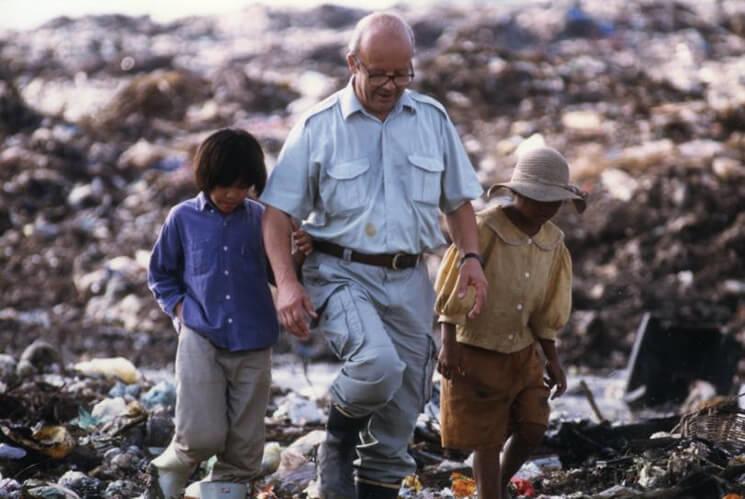 Philippe des paslières sur les décharges de Phnom Penh