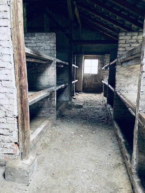 dortoirs Auschwitz camp