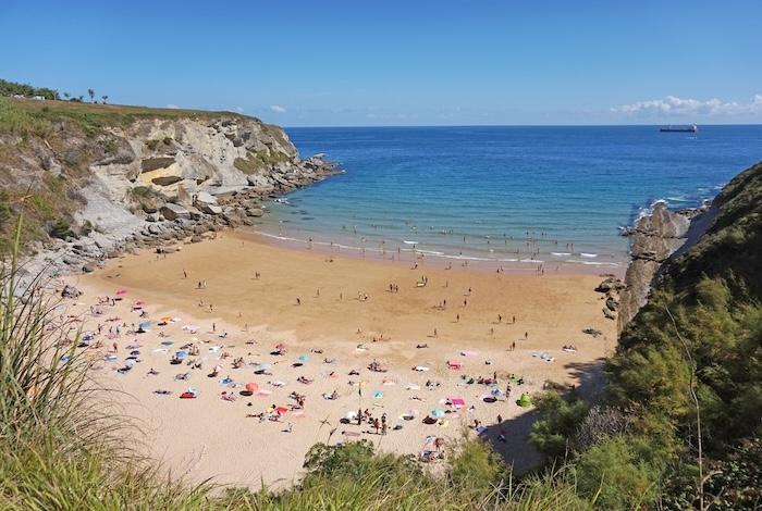 plage de Mataleñas en Espagne