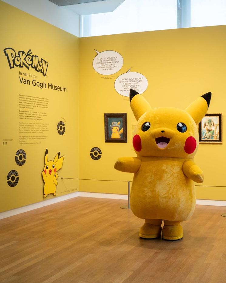 Pikatchu au musée van Gogh