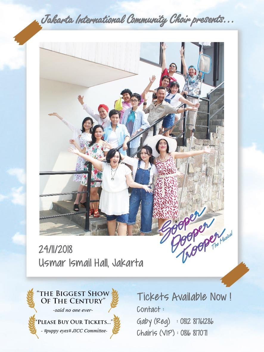 comédie musical ABBA jakarta JICC