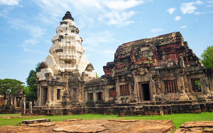 Le Prasat Hin Phanomwan, ancien temple khmer du géoparc de Khorat reconnu par l'UNESCO