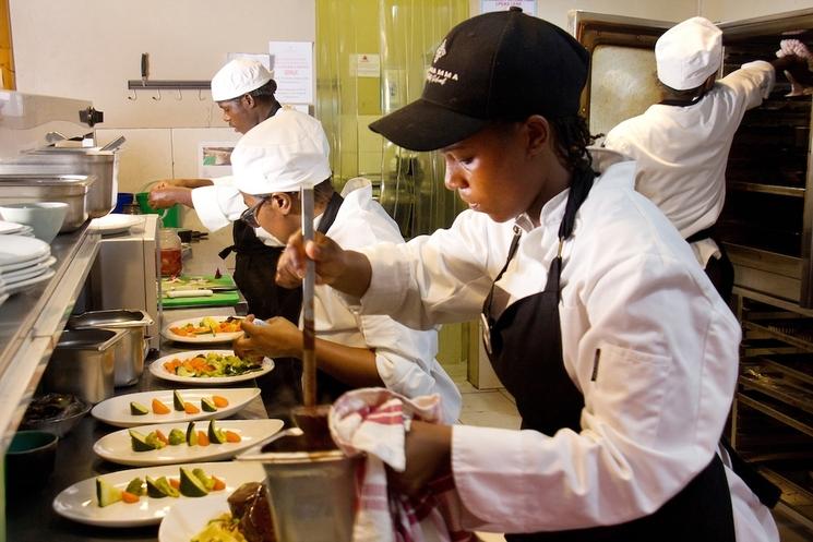 Prparation à Addo African Home