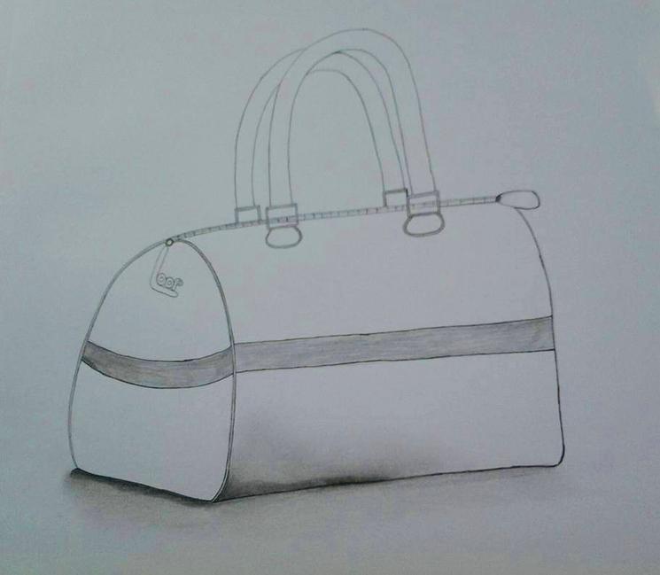 Premier sac en cuir designé par Alex