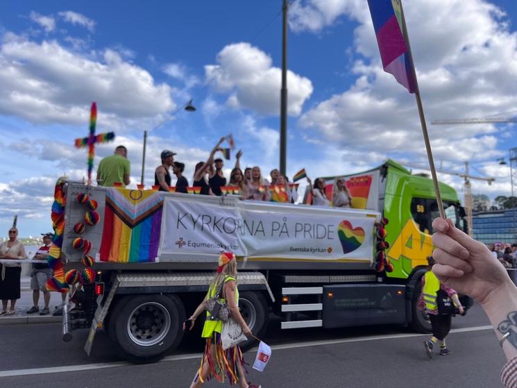 Pride Stockholm Église