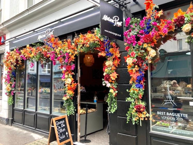 La boulangerie Puget de Londres au cœur de Notting Hill