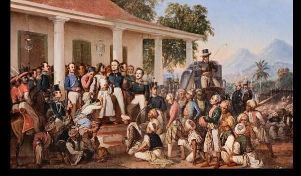 Raden Saleh Diponegoro arrestation