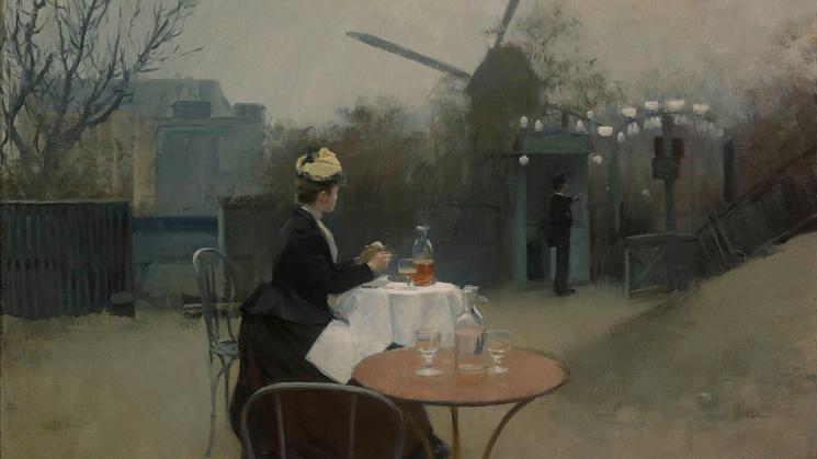 un tableau de ramon casas