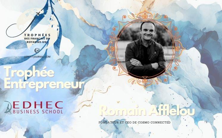 Romain Afflelou, fondateur et CEO de Cosmo Connected