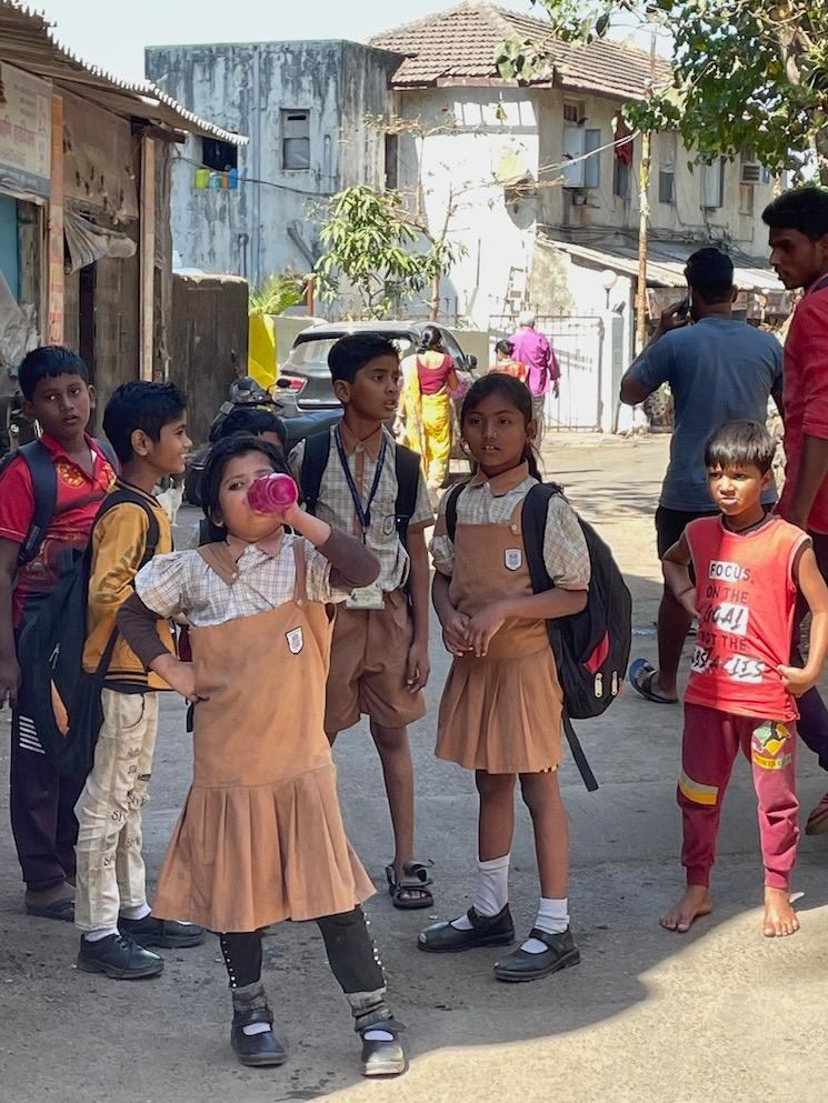 Rue de Malabar Hill à Mumbai