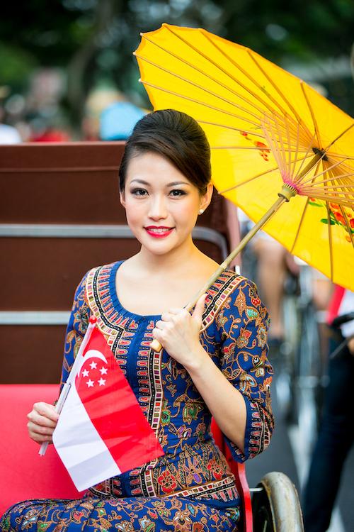Hôtesse de l'air Singapour 