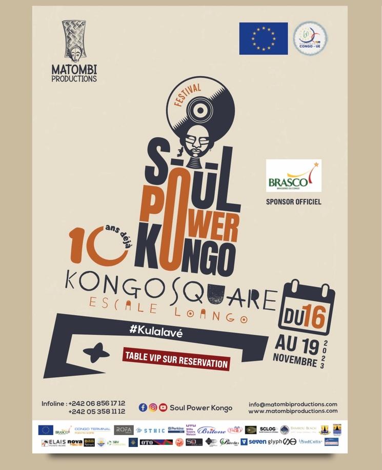 Festival Soul Power Kongo, Affiche