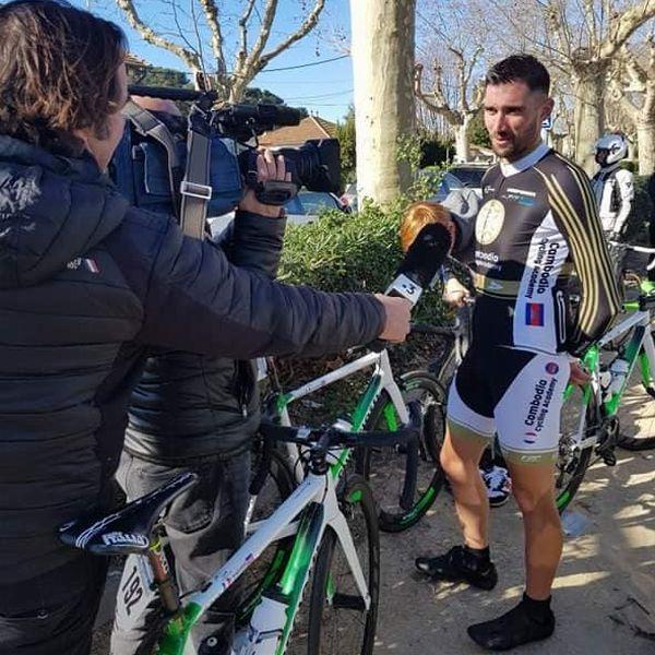 Samy Aurignac de Cambodia Cycling Academie