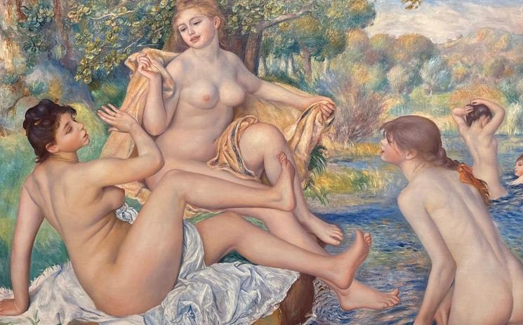 Les Grandes Baigneuses, Renoir, 1884