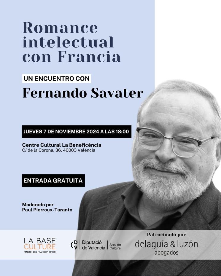 affiche fernando savater a valencia