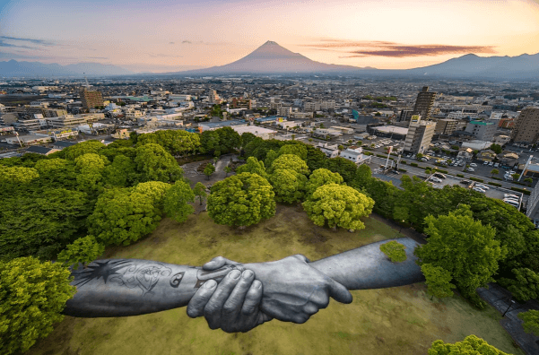 Saype, Fuji