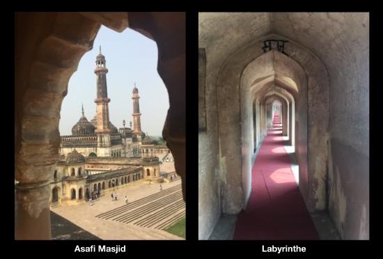 Lucknow visite labyrinthe