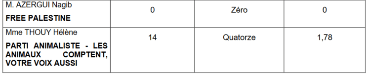 résultats élections européennes 2024 Français Roumanie