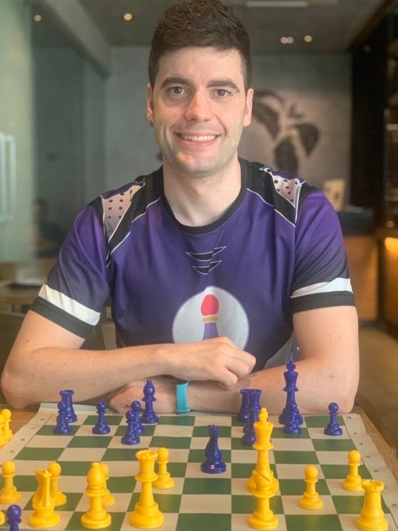 Sebastien Ferrand, fondateur du club d’échecs Happy Pawn Chess Club 