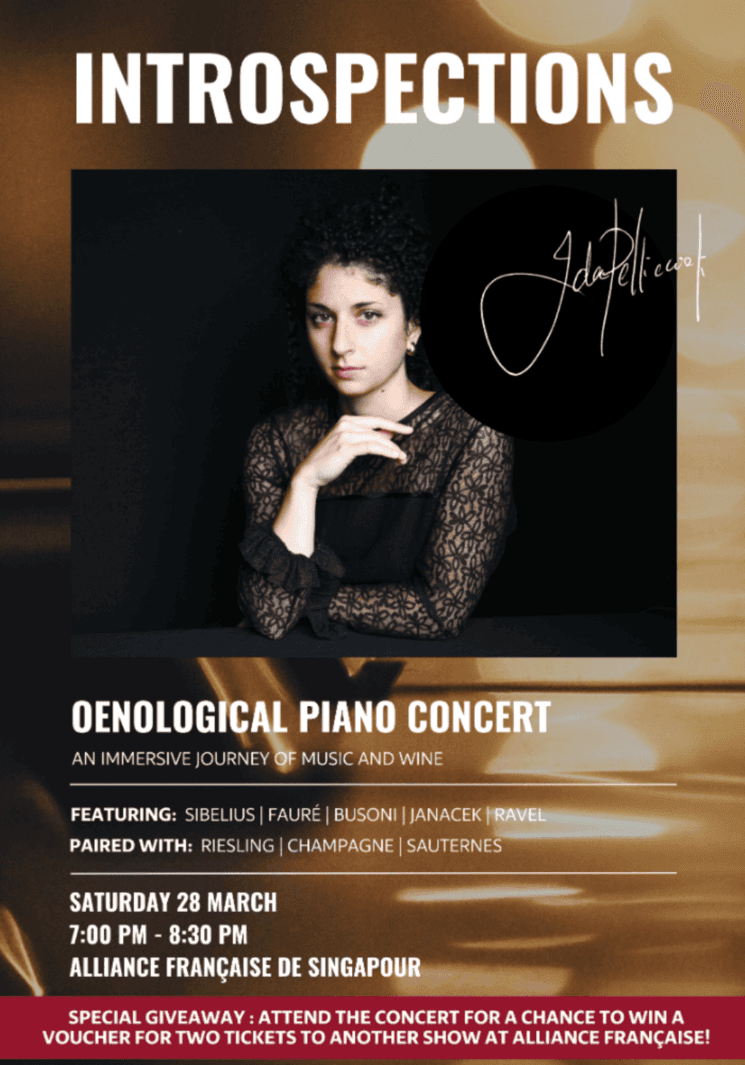 Affiche du concert Introspection d'Ida Pelliccioli