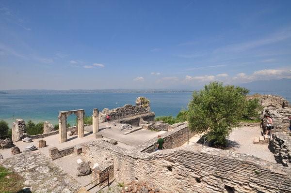 sirmione lac de garde ruine