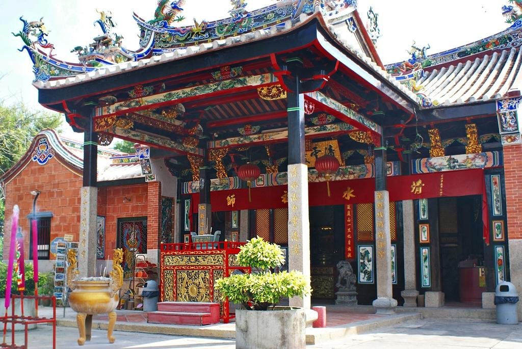 Le Snake temple à Penang