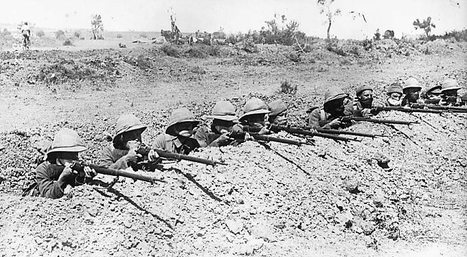 Soldats français Dardanelles