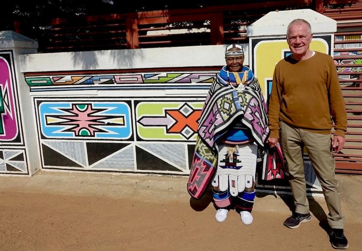 Sophie Mahlangu et Philippe