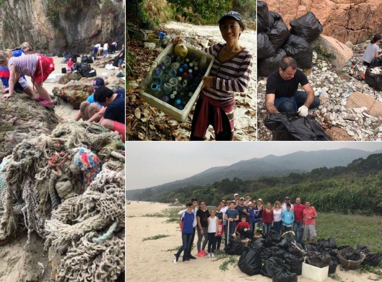 Sous les dechets la plage hong kong edition 2017