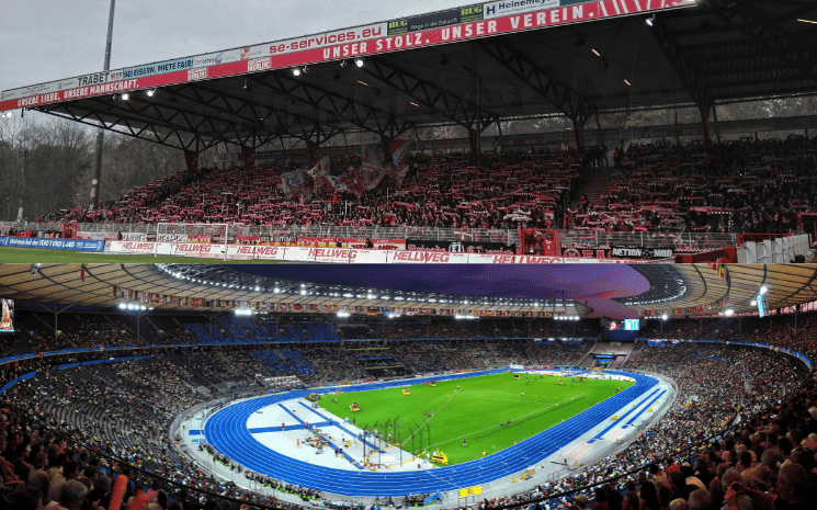 Stades de Berlin Hertha Union Alte Försterei Olympiastadion