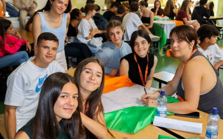 ados au summer camp d'anglais du CES