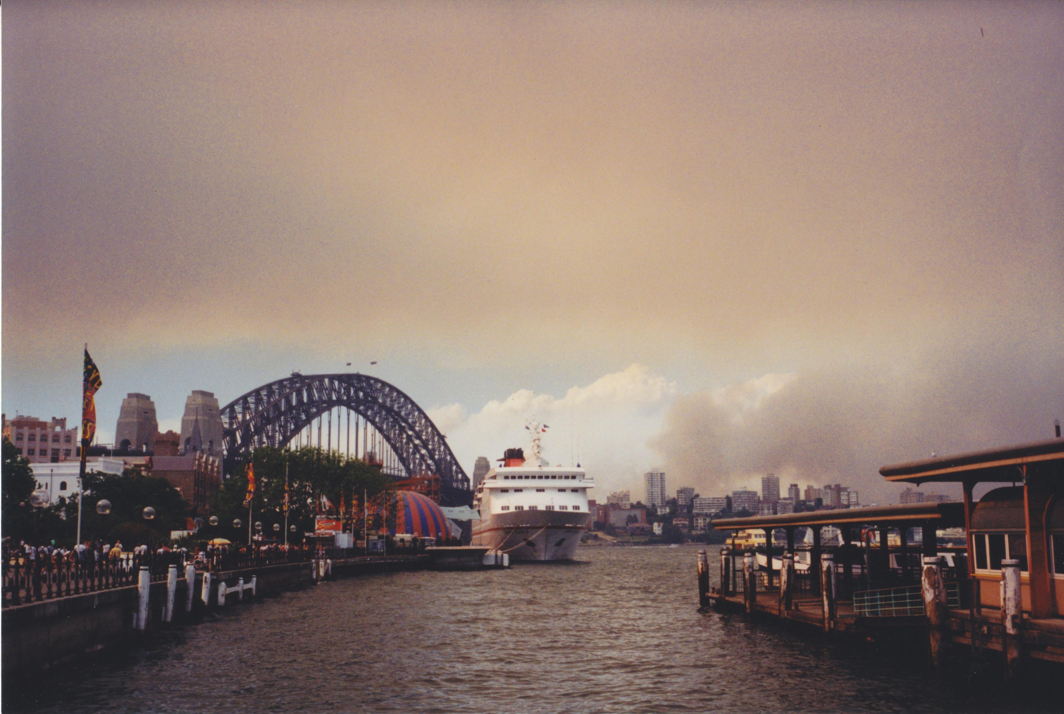 Sydney incendie ferry