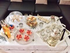 Una tabla dressée pour l'iftar 