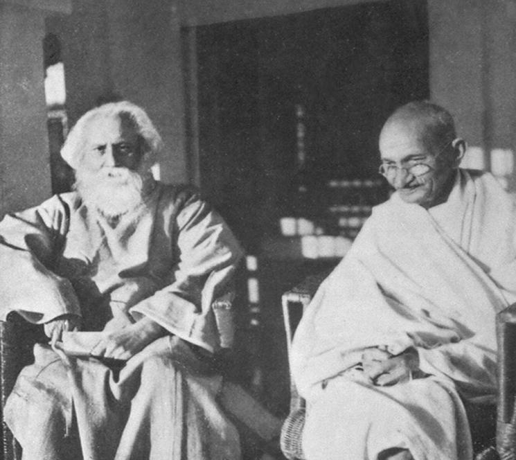Tagore et Gandhi