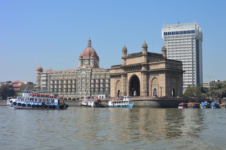 Le Taj Palace et le Gateway of India à Mumbai