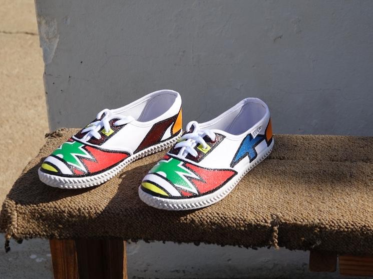 Tennis aux couleurs Ndebele