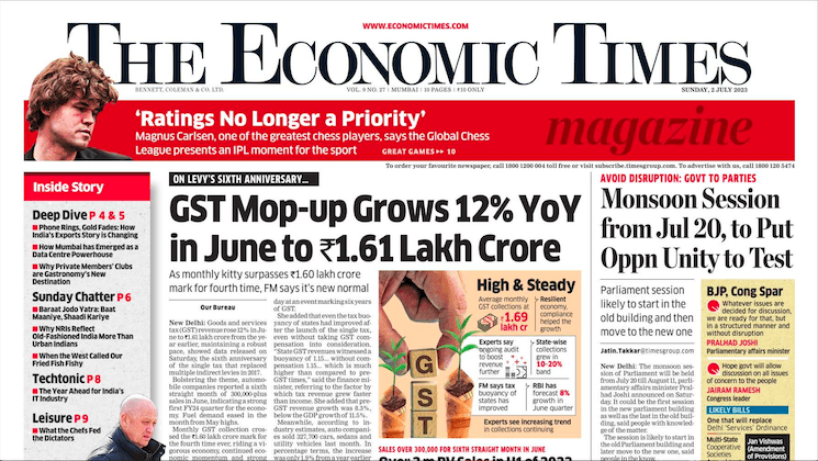 The Economic Times Mumbai