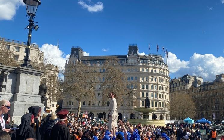 Trafalgar Square resurrection 