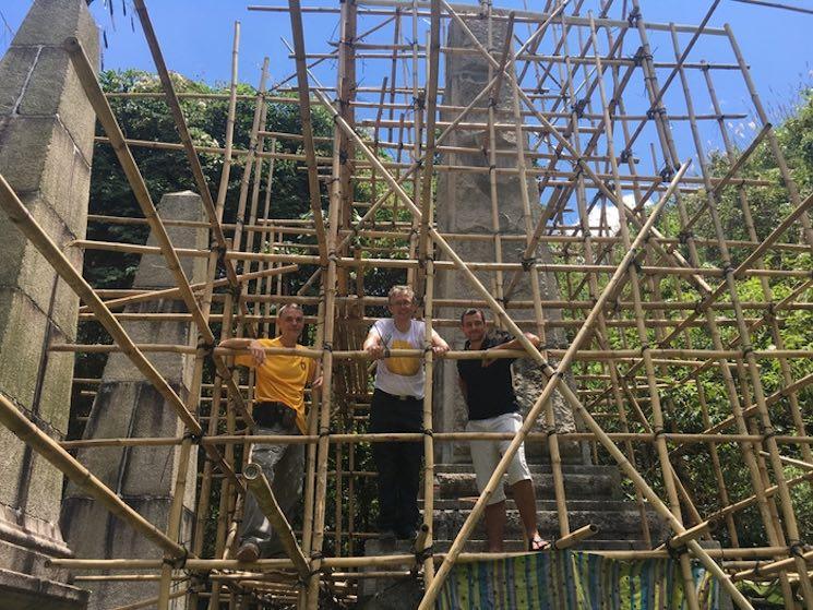 travaux inauguration de la fronde hong kong monument