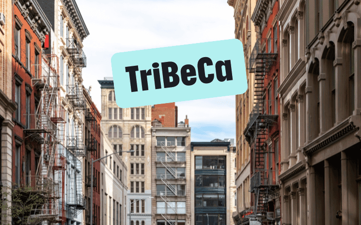 le quartier de TriBeCa à New York 