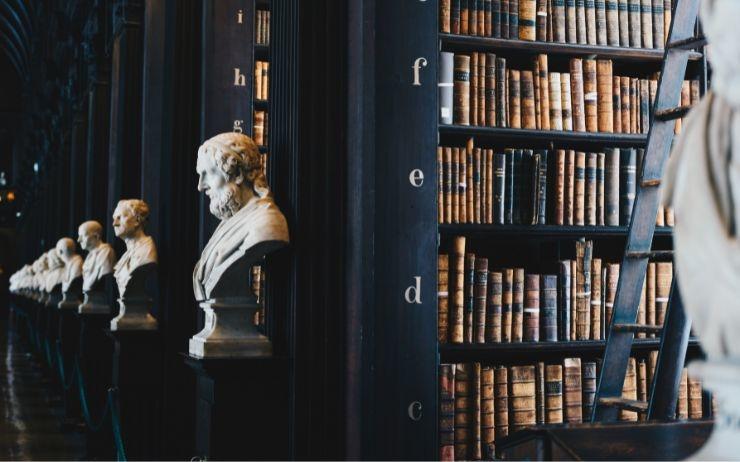 Bibliothèque de Trinity College, Dublin, Irlande