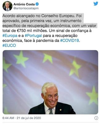 ANtonio Costa - Twitter