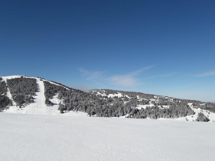 Uludag montagne skier Turquie