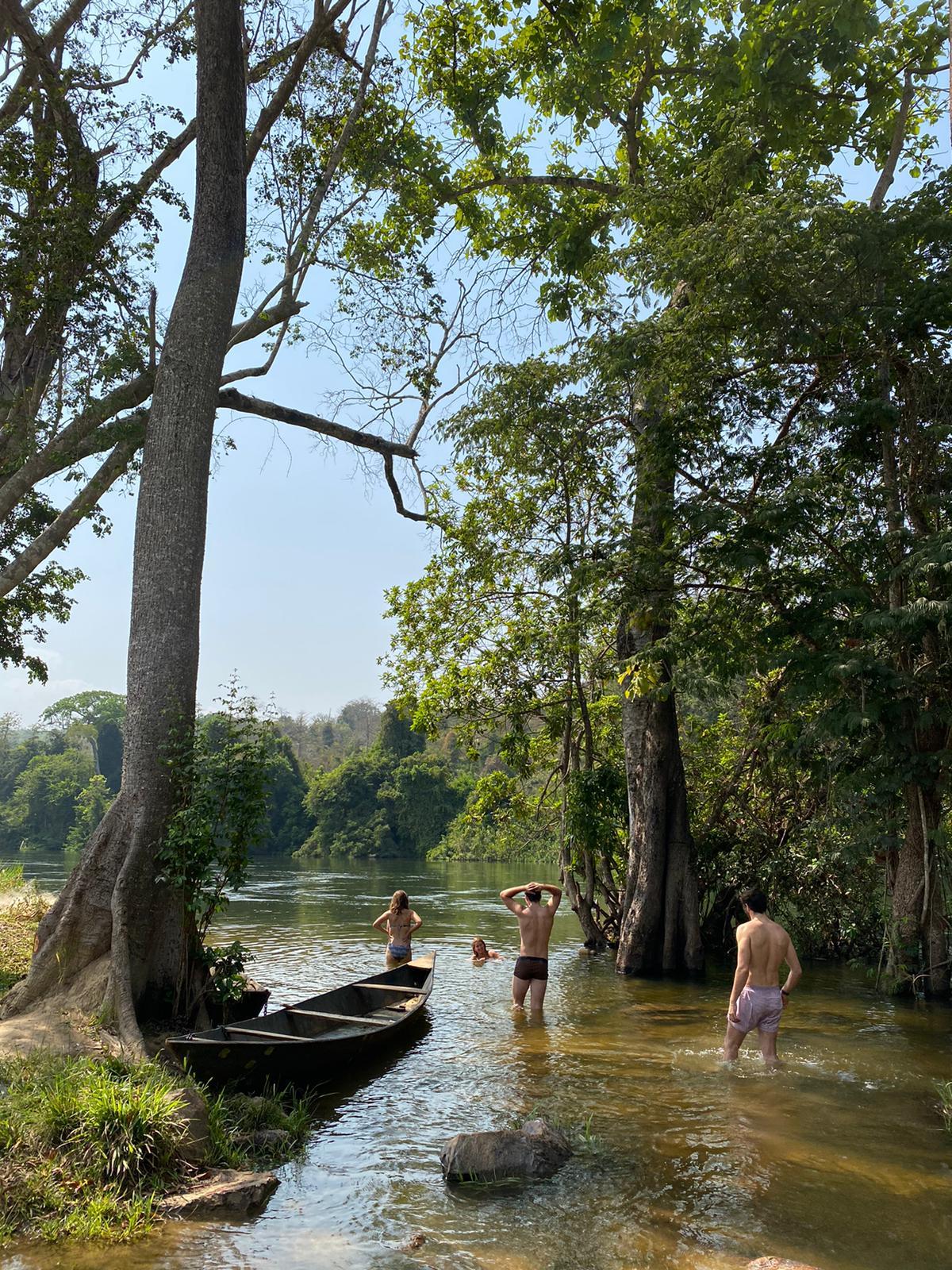 bandama baignade Côte d'Ivoire