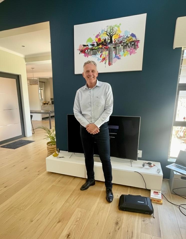 Kevan Hawley à l'atelier de WITC